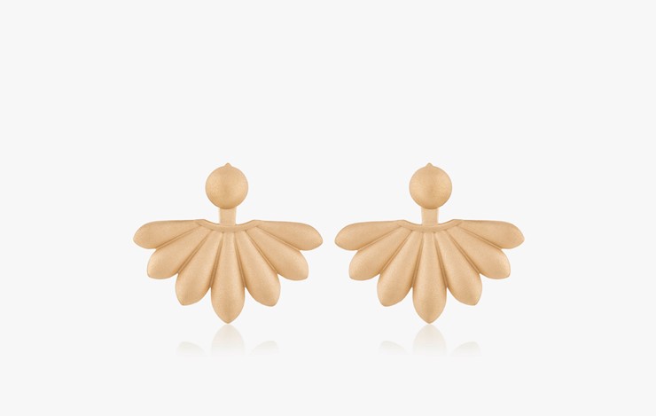 LOTUS COURAGE BIG EARRINGS